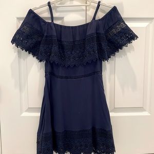 Alice and Olivia mini dress with built in shorts.